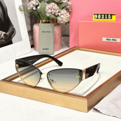 Alternative view of MIU MIU Luxury Premium 90315 Women Aviators