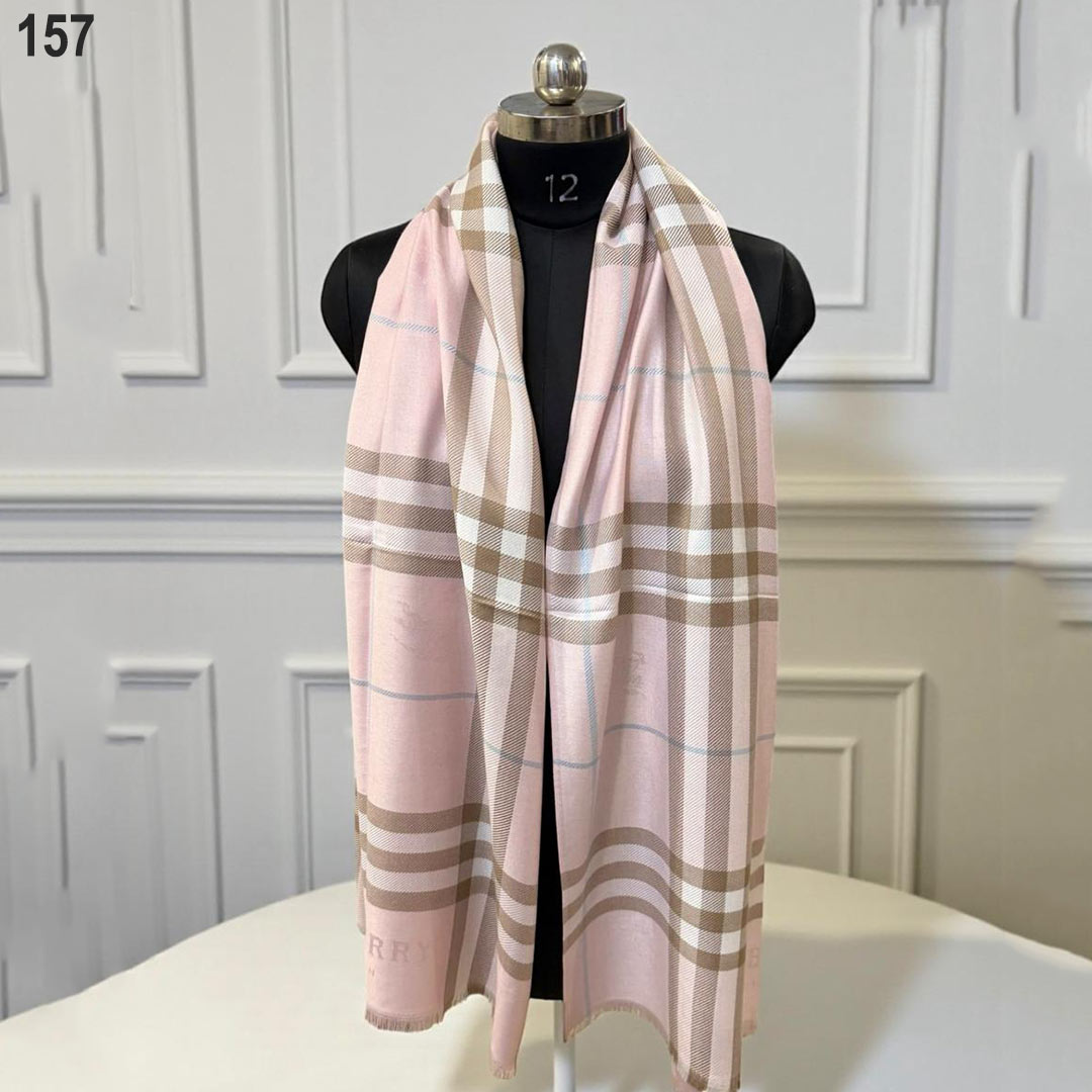 Heritage Check – Semi Woollen Stole - Image 7