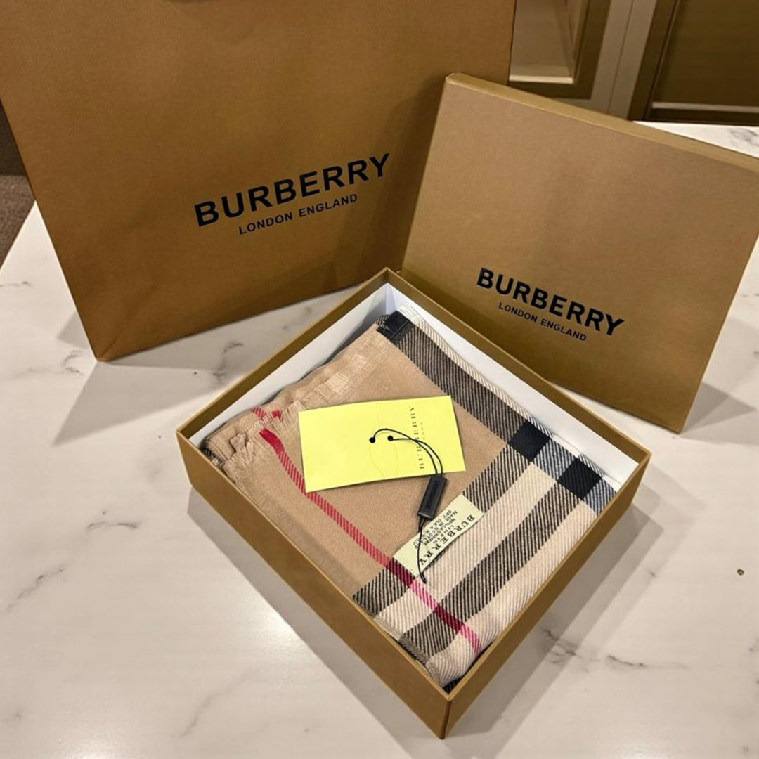 Heritage Check – Semi Woollen Stole - Image 24