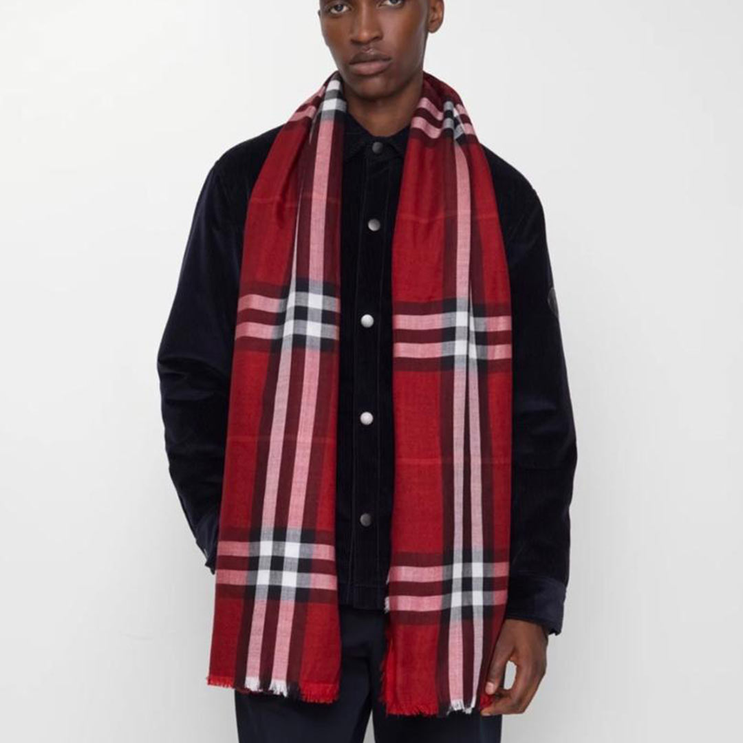 Heritage Check – Semi Woollen Stole - Image 10