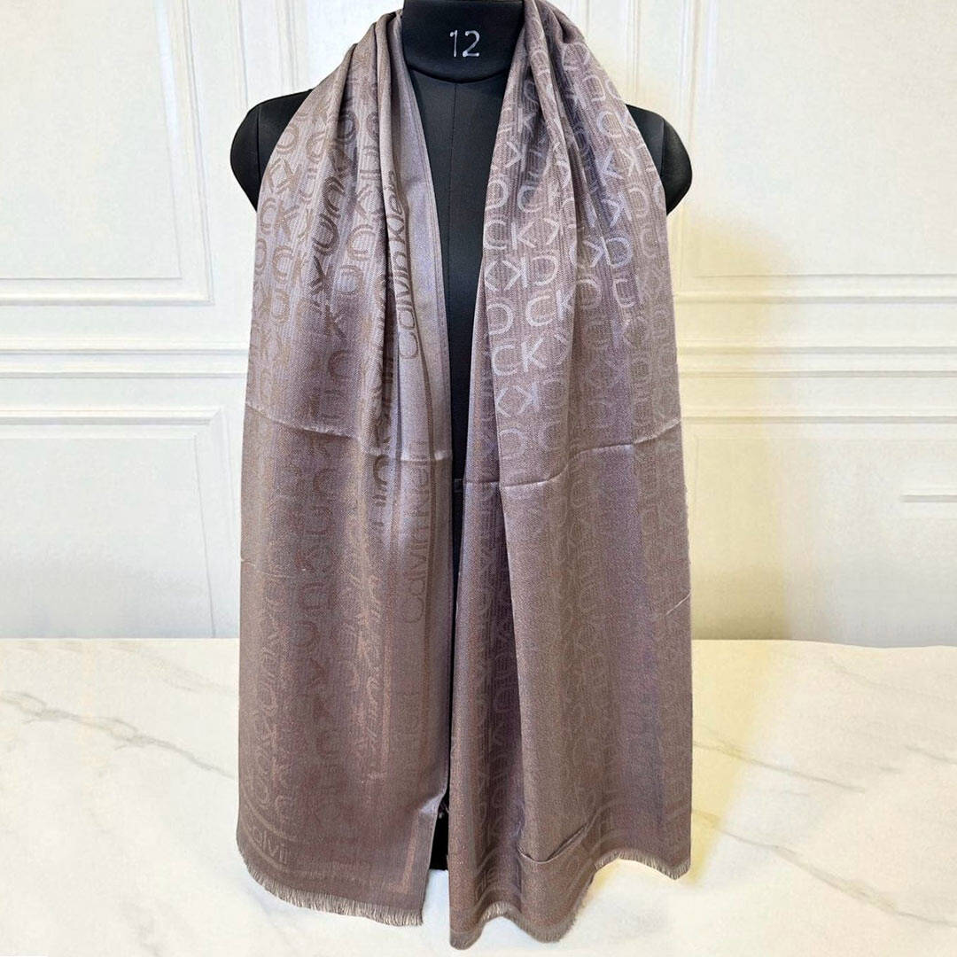 CK Premium Unisex Semi Woollen Scarf - Image 4