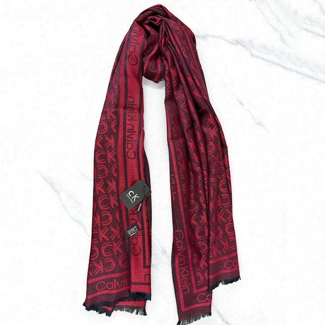 CK Premium Unisex Semi Woollen Scarf - Image 5