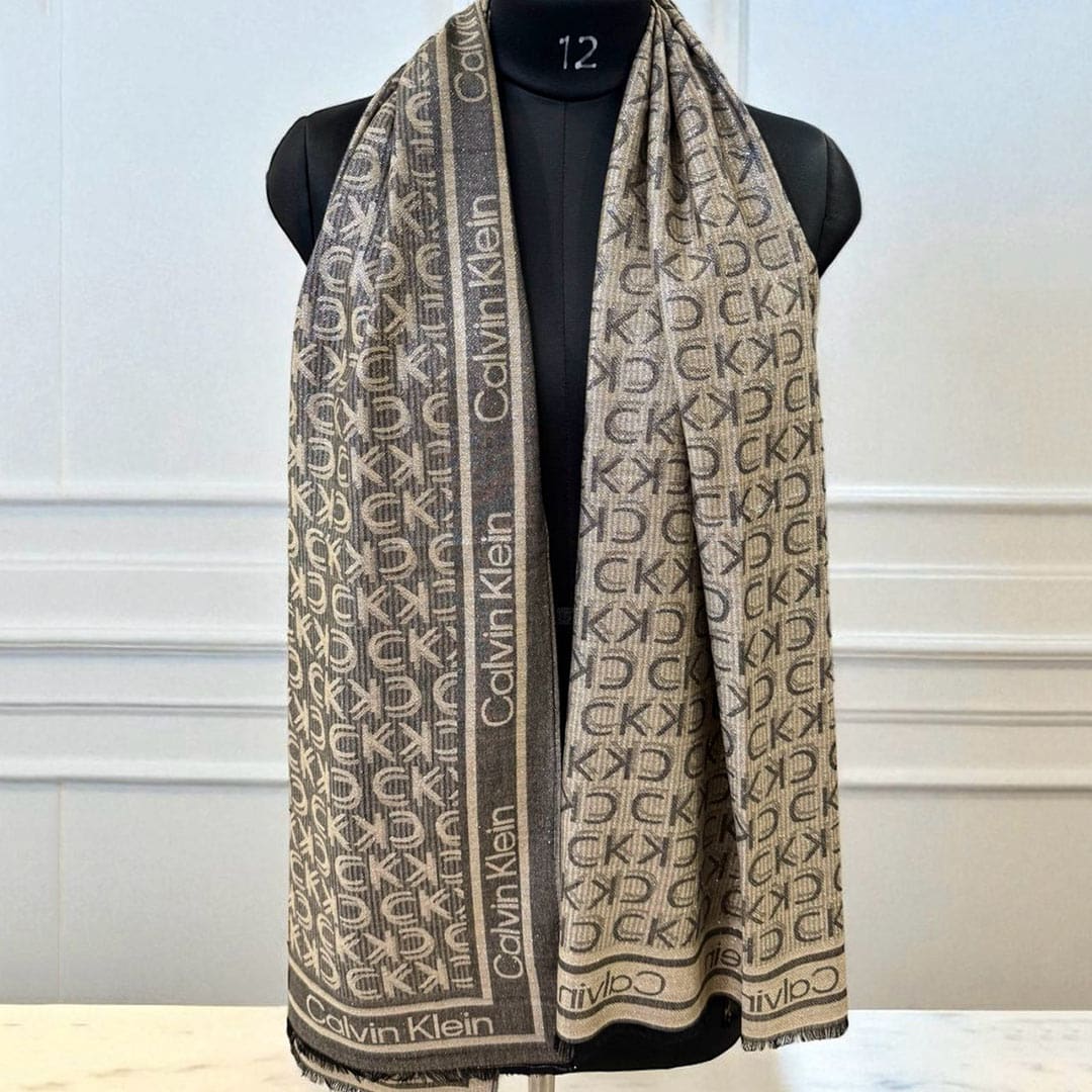 CK Premium Unisex Semi Woollen Scarf - Image 2