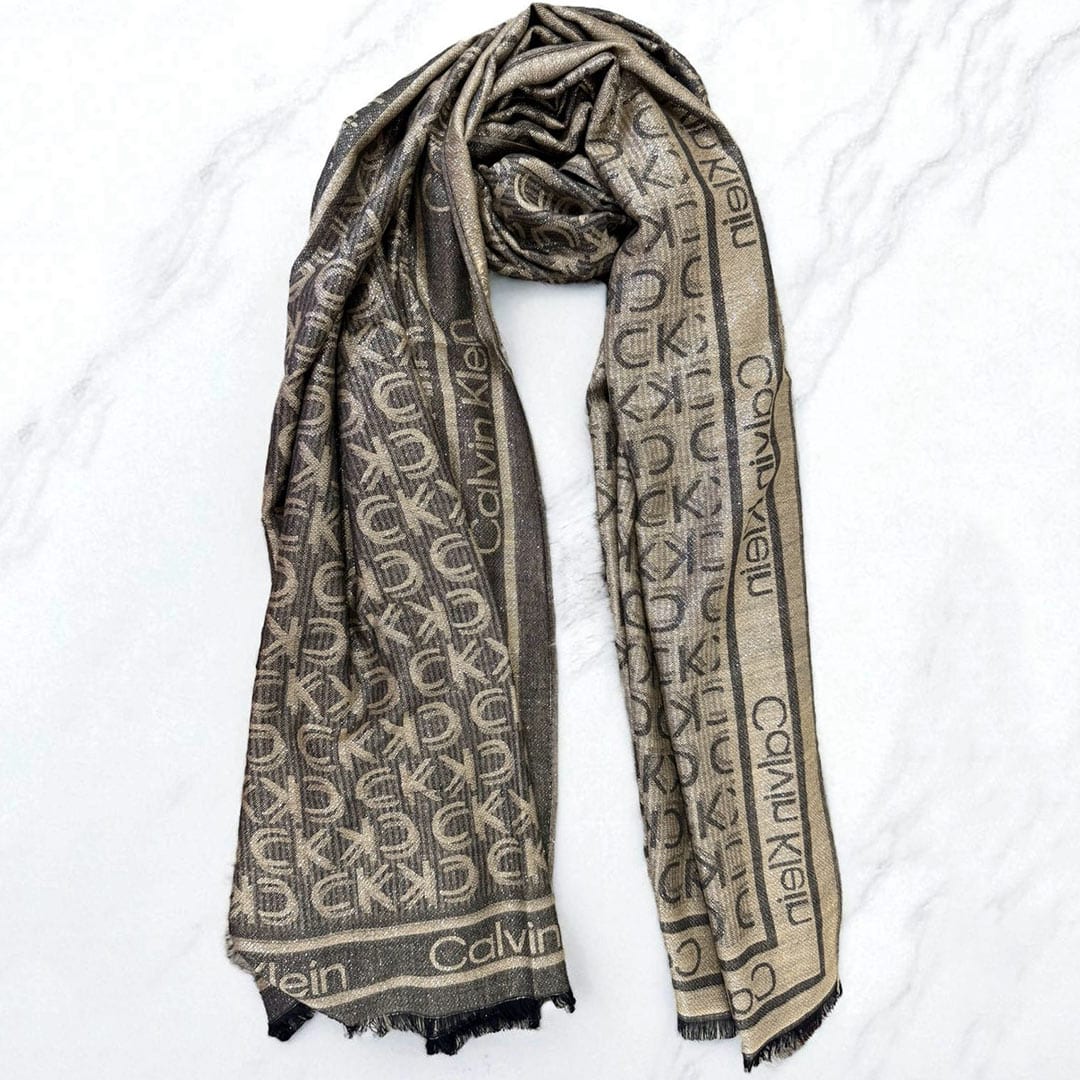 CK Premium Unisex Semi Woollen Scarf - Image 8