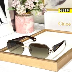 Alternative view of Chloe Luxe 4116 Women's Aviators