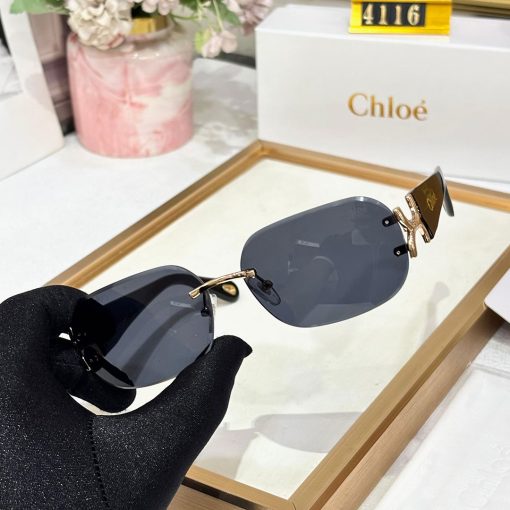 Chloe Luxe 4116 Women's Aviators - Image 6