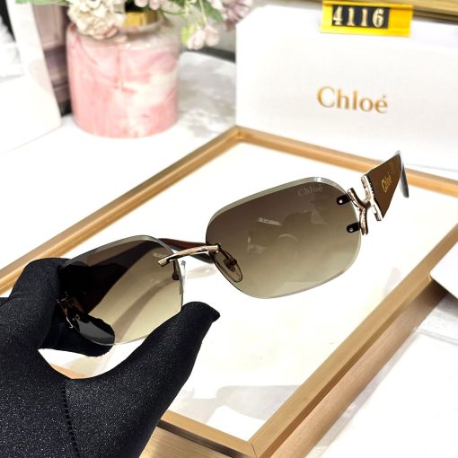 Chloe Luxe 4116 Women's Aviators - Image 7