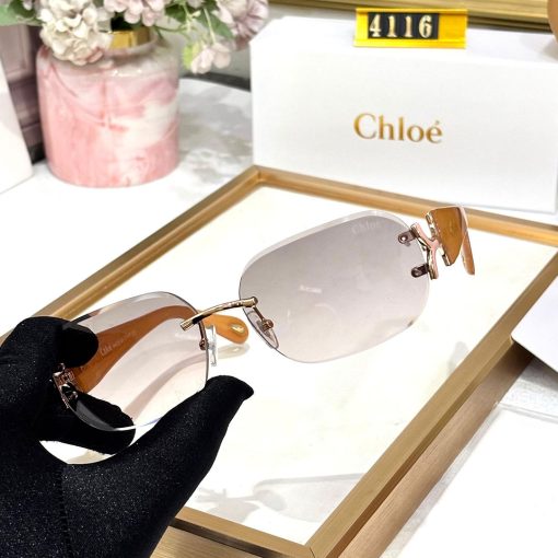 Chloe Luxe 4116 Women's Aviators - Image 8
