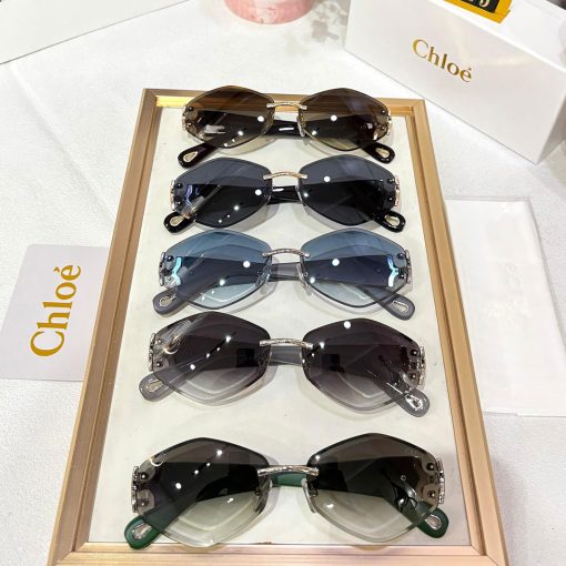Chloe Luxe 4115 Women's Aviators - Image 11
