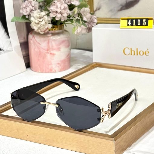 Chloe Luxe 4115 Women's Aviators - Image 4