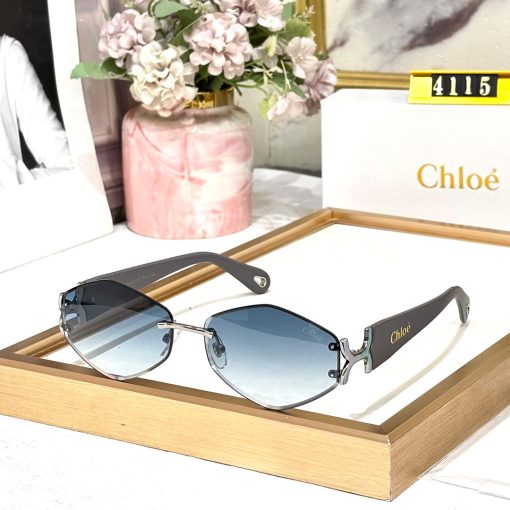 Chloe Luxe 4115 Women's Aviators - Image 5