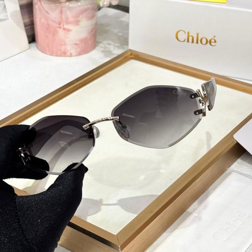 Chloe Luxe 4115 Women's Aviators - Image 9