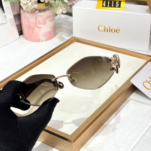 Chloe Luxe 4115 Women's Aviators - Image 8