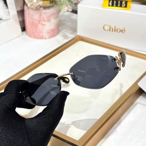 Chloe Luxe 4115 Women's Aviators - Image 7