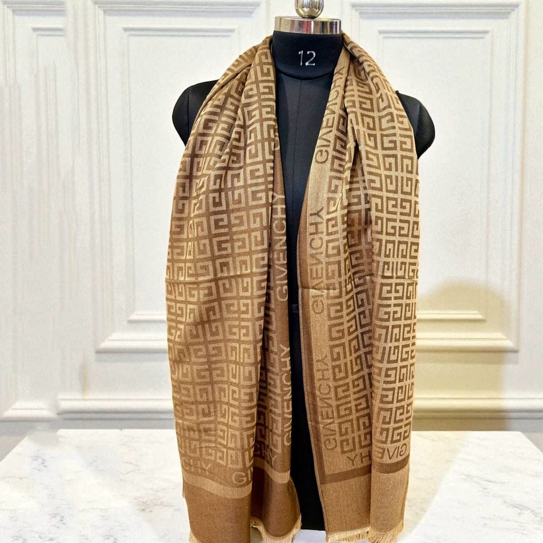 GVNCY Classic Unisex Semi woollen Scarf - Image 2