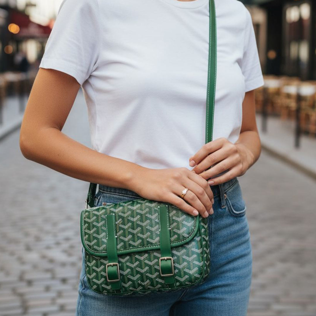 Premium GOYRD Geometric Crossbody Bag - Image 5