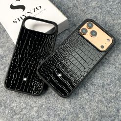 Luxury Croco Patent Leather Case-MB