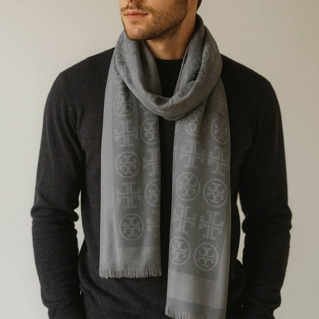 TORI Premium Unisex Semi woollen Scarf - 54