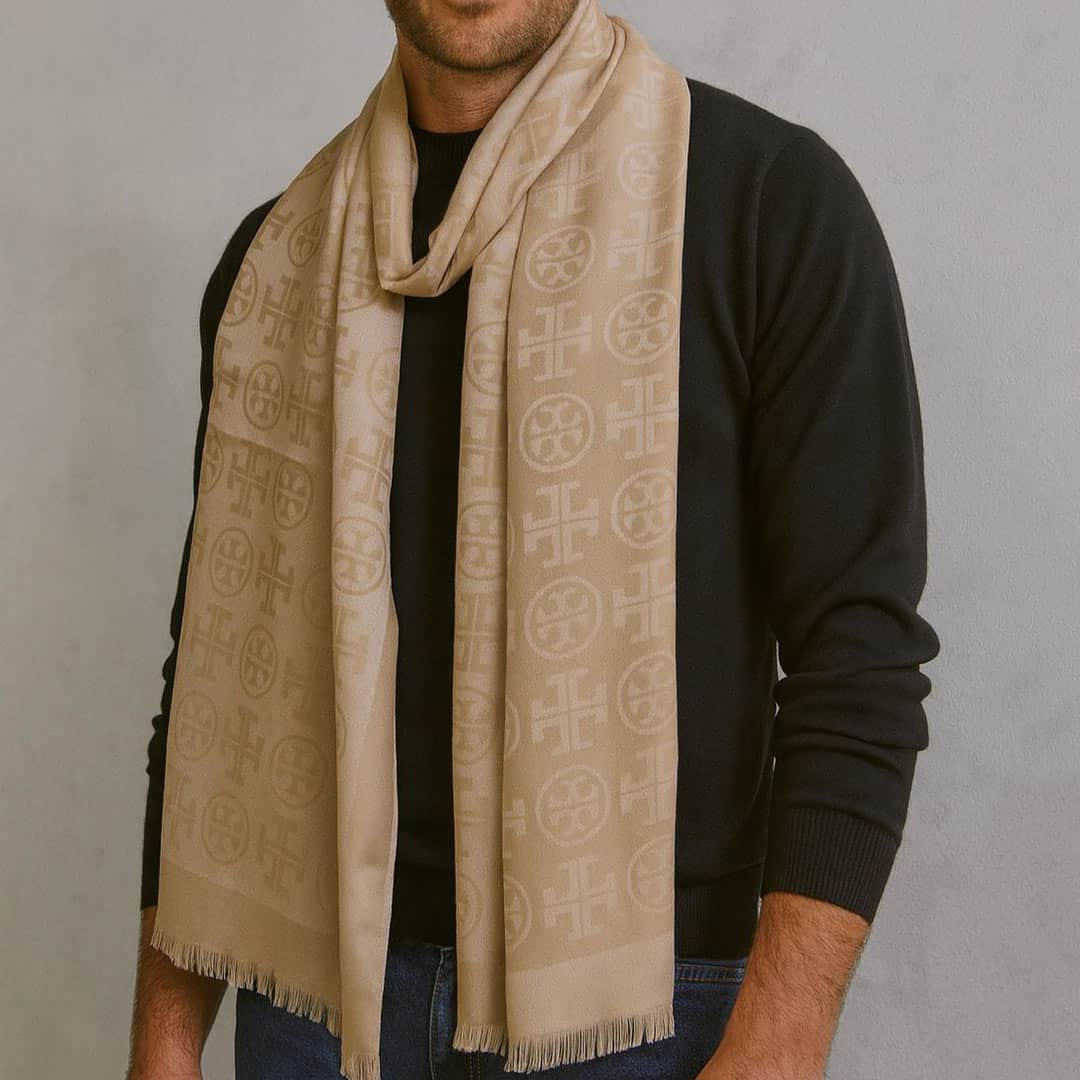 TORI Premium Unisex Semi woollen Scarf - 56