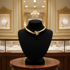 Alternative view of Nagina -The Serpent Gold Choker