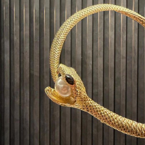Nagina -The Serpent Gold Choker - Image 9