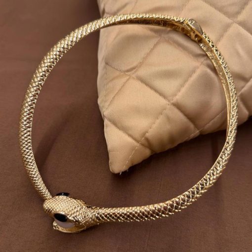 Nagina -The Serpent Gold Choker - Image 6