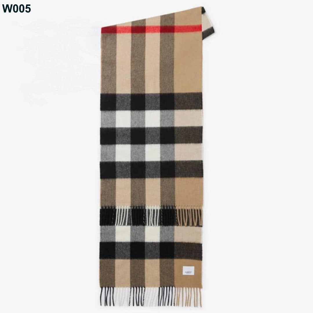 BB Classic Check Unisex Woolen Scarf W005 - Image 7