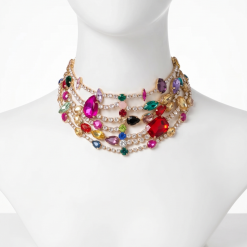 Emerastone - Multicolor Emerald Choker - Image 4