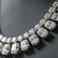Alternative view of Exotica - Rhinestone Vintage Necklace