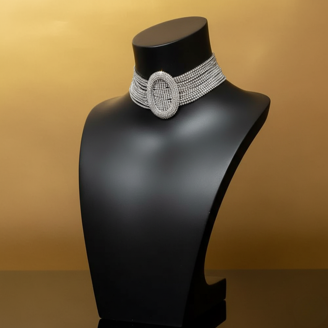 Luminare – Luxury Crystal Choker Necklace - Image 7