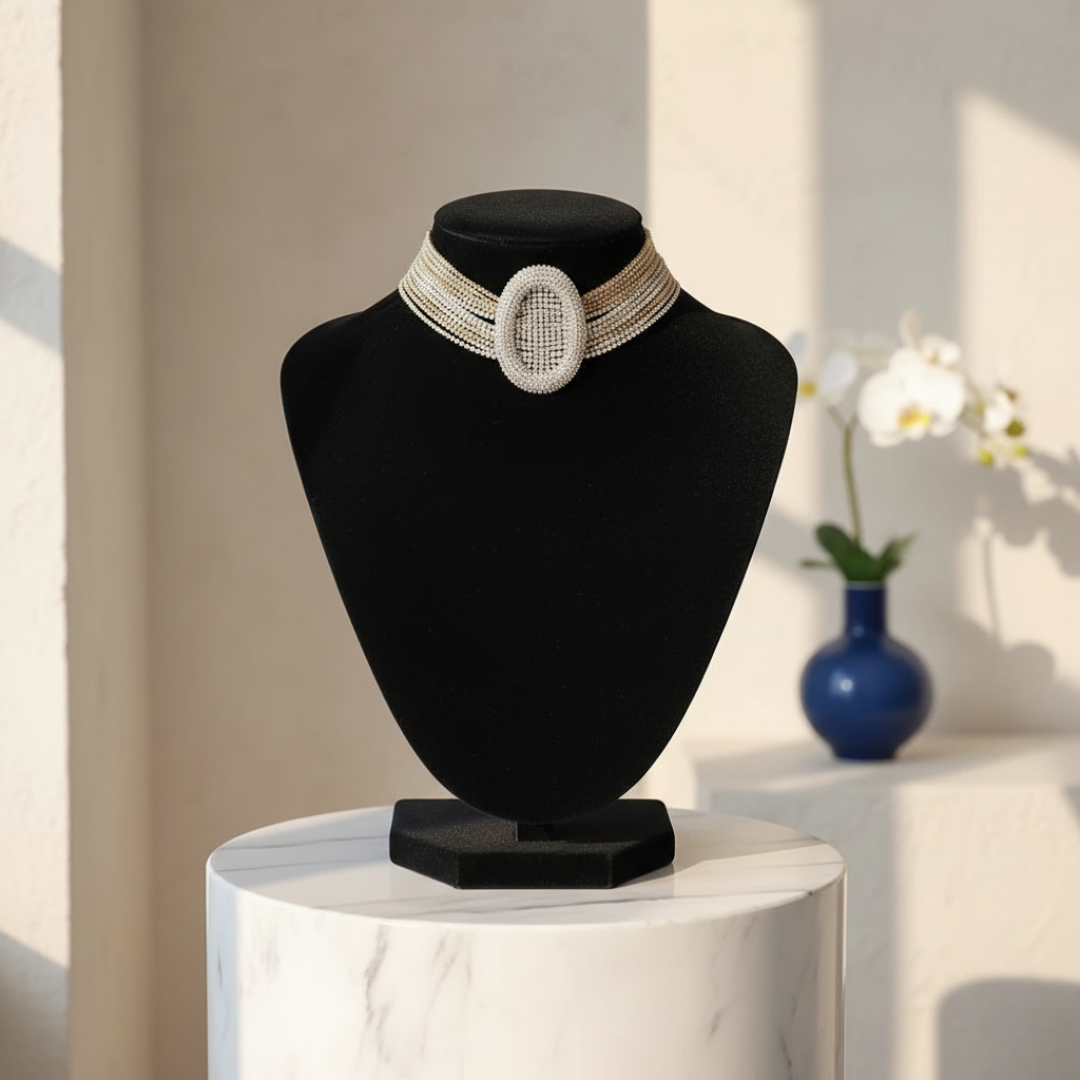 Luminare – Luxury Crystal Choker Necklace - Image 6