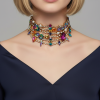 Emerastone - Multicolor Emerald Fancy Choker
