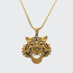 Alternative view of The Royal Tiger - Stainless Steel Pendant