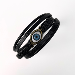 Alternative view of Evil Eye - Multi Layer Band