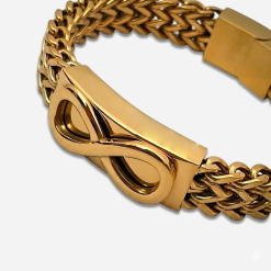 Alternative view of Infinity Royale – Signature Gold Bracelet