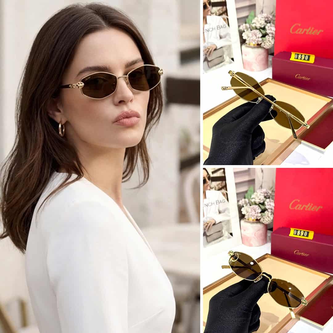 CRT Luxury Premium Women 0890 Aviators - Image 3