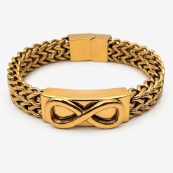 Infinity Royale – Signature Gold Bracelet