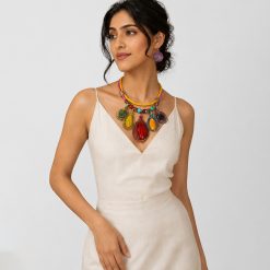 Alternative view of RIO SOUL – A VIBRANT BOHO NECKLACE & EARRINGS SET