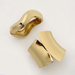 GOLDEN ARC- A MODERN METAL CUFF SET - Image 2
