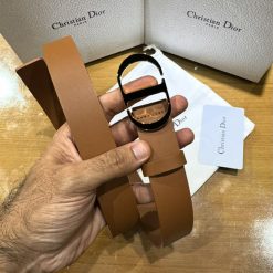 DR Brown Premium Leather Belt 01
