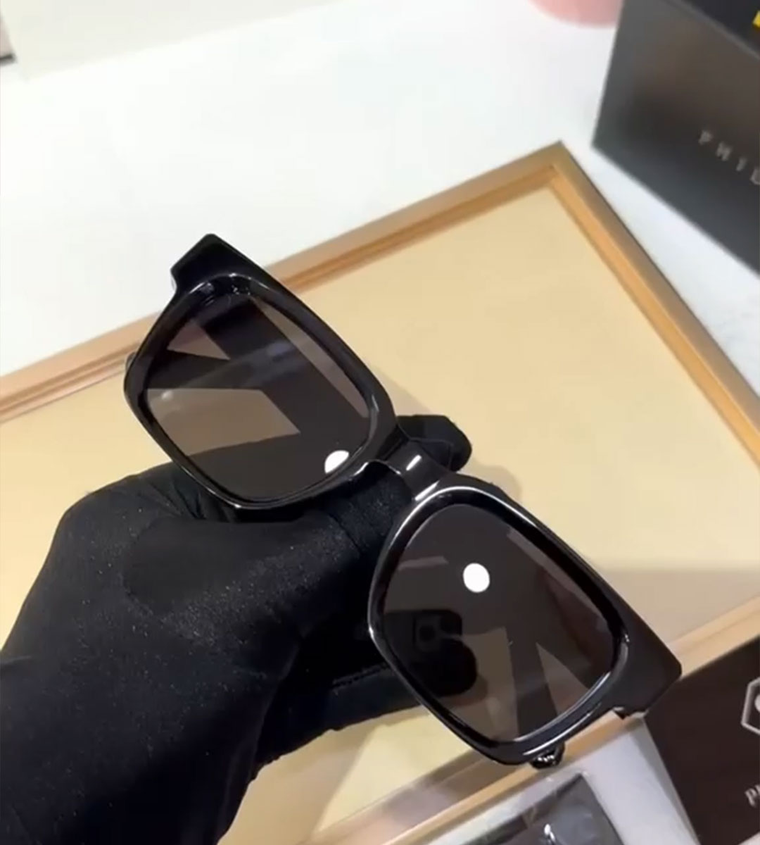 Philipp Plein Luxury Premium Women 5121 Wayfarers - Image 6