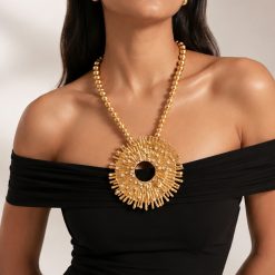 SOLARIS – SUNBURST STATEMENT NECKLACE