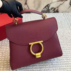 FERRAGAMO GANCINI TOP HANDLE