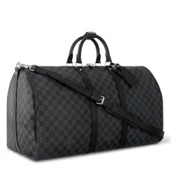 Luxury Designer  Keepall Bandouliere 50 Duffle Bag - Image 2