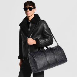 Luxury Designer  Keepall Bandouliere 50 Duffle Bag - Image 5
