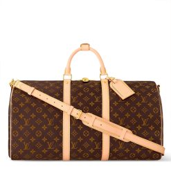 Luxury Designer  Keepall Bandouliere 50 Duffle Bag