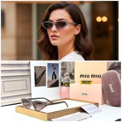 MIU MIU Premium Luxury 2260 Women Wayfarers - Image 8