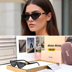 MIU MIU Premium Luxury 2260 Women Wayfarers - Image 6