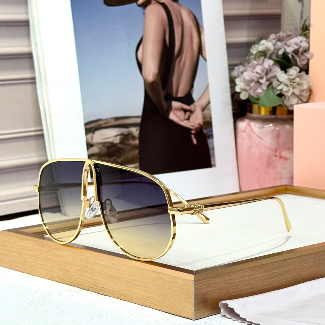 MIU MIU PREMIUM LUXURY 3228 womens Aviators - Image 3