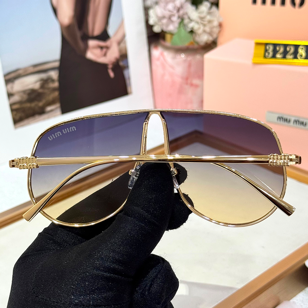 MIU MIU PREMIUM LUXURY 3228 womens Aviators - Image 10